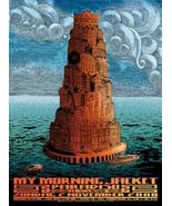 Poster Di My Morning Jacket Firmato E Numerato Mint Offset Paradiso 2008 - $135.46