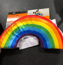 Hyde &amp; EEK! Boutique M LED Rainbow Soft Brights Dog or Cat Costume Rainb... - $13.99
