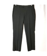 Awearness Kenneth Cole Mens Dress Pants Size 34  Flat Front Black - £17.92 GBP