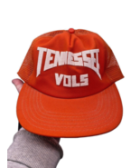 Tennessee Vols Volunteers Hat Baseball Ball Cap Vintage Snapback USA Made - £66.41 GBP