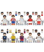 10pcs Football Star Players Minifigures Bellingham Saka Vinicius - $18.49
