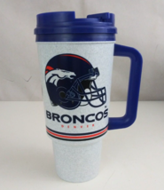 1997 NFL Denver Broncos Logo Tumbler Cup Mug 24oz - £10.67 GBP