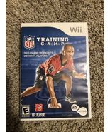 NFL Training Camp - Original Nintendo Wii Game No Manual - $89.28 MXN