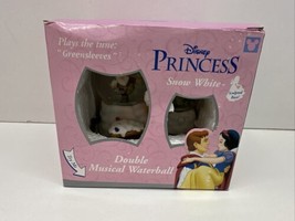 Classic Disney Princess Snow White Double Musical Waterball New - $89.05