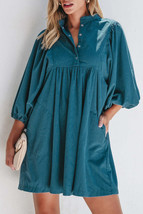 Charlie Corduroy Button Dress - £29.38 GBP