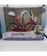 Journey Girls Salmon Pink And Blue Bike For 18&quot; Dolls Fits American Girl... - $29.69