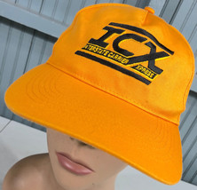 ICX Interstate Carrier Express Big Rig Snapback Yellow Baseball Cap Hat - £10.69 GBP