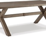 Signature Design by Ashley Beach Front Casual Outdoor Dining Table with ... - $1,296.99