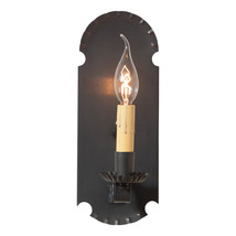 Irvins Country Tinware Apothecary Sconce in Kettle Black - £60.78 GBP