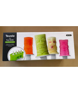 Tovolo Tiki Ice Pop Frozen Treat Molds (4) Flexible Silicone Dishwasher ... - £11.93 GBP