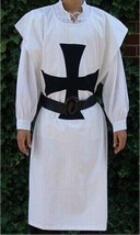 Templar Knight Costume Medieval Tunic Crusader Surcoat LARP SCA gift ite... - £266.51 GBP