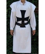 Templar Knight Costume Medieval Tunic Crusader Surcoat LARP SCA gift ite... - £267.15 GBP