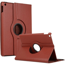 Leather Flip 360° Rotating Portfolio Case Cover for iPad Air 1/Air 2 BROWN - £5.40 GBP