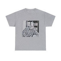 George Costanza Seinfeld Graphic Print Art Unisex Crew Neck Heavy Cotton T-Shirt - £12.01 GBP+