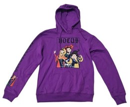 Women’s Disney Hocus Pocus Purple Hoodie Sweatshirt NWT Size XS (1) - £11.39 GBP