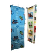 Lot of 2 Thomas &amp; Friends Vintage Train Engine Twin Flat Sheets Fabric 5... - £11.62 GBP