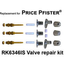 Price Pfister RK6346IS 3 Valve Rebuild Kit - $69.80