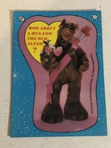 Alf Tv Series Sticker Trading Card Vintage #1 - $1.97