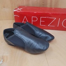 Capezio Women&#39;s Dance Shoes Size 6.5 W  EJ2 Slip On Jazz Black - £19.08 GBP