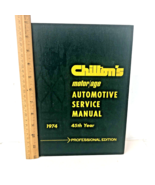 Chiltons Motor Age Automotive Service Manual 1974 Professional Edition 4... - £15.10 GBP