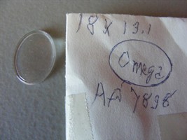 Vintage Omega Crystal AA7838  18 x 13.1 NOS - $551.17 MXN