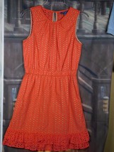 Women&#39;s Eyelet Design Dress By Peter Som / Size 4 - £10.88 GBP