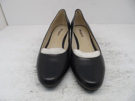Propet Women&#39;s Taxi Pump Heels W8200 Navy Leather Size 8.5M - £44.63 GBP