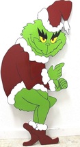 Sale Pattern Woodworking 6 &#39; Grinch Stealing lights Christmas Yard Decor... - £13.76 GBP