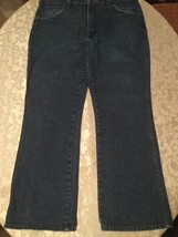 Wrangler jeans-Mens-Size 38x30 blue denim jeans - £17.51 GBP