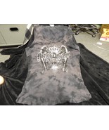 Harley Davidson Women Tank 2XL BLACK &amp; GRAY tie dye Tank top - $21.94 CAD