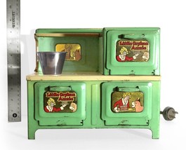 Vintage Little Orphan Annie Child’s Electric Toy Stove w/ Oven Range (1930&#39;s) - £220.28 GBP