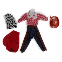 Vtg Totsy 10&quot; Fashion Doll Skipper Clone Cowgirl Outfit Wester Shirt Hat... - $7.99