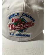 L.A. Dodgers 1988 MLB World Series Champions Snapback Hat White AJD Cap ... - €36,63 EUR