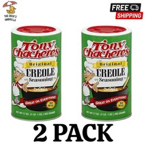 Tony Chachere&#39;s Creole Spice Seasoning Original No MSG 17 oz can - 2 PACK - £7.41 GBP