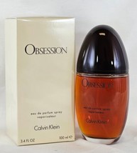 Obsession by Calvin Klein 100ml 3.4.Oz Eau De Parfum Spray  for Womens - £25.40 GBP