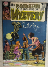 HOUSE OF MYSTERY #186 (1970) DC Comics Berni Wrightson Neal Adams VG+/FINE- - £19.35 GBP