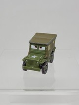 Disney Pixar Cars Diecast 1:55 Mattel Lenticular Eyes Sarge Jeep Green Army Toy - £6.32 GBP