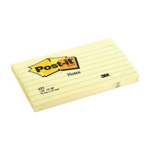 Post- It Notes Lined Yellow (12pk) - 76x127mm - £35.46 GBP