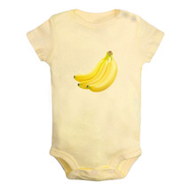 Baby Fruit Banana Pattern Romper Newborn Bodysuit Infant Jumpsuit Babies Outfits - £8.33 GBP
