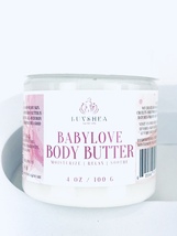 BABYLOVE Vegan Whipped Body Butter For Women | with Magnesium | 4oz jar - £15.97 GBP