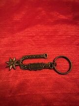 VTG Metal Kessler Whiskey Spinning Cowboy Boot Spur Keychain/Key Ring Pr... - $8.95