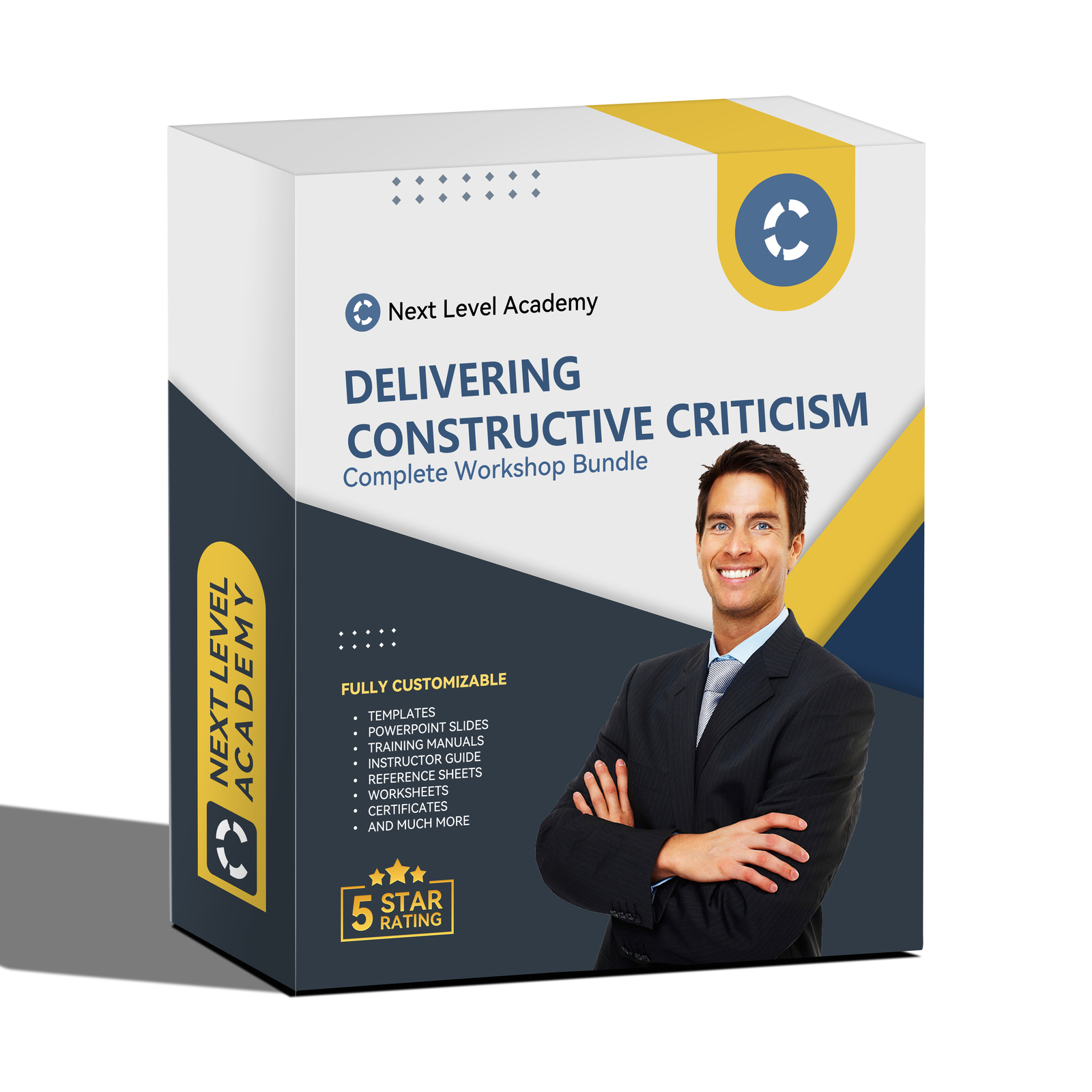 Next Level Academy Delivering Constructive Criticism PLR Course Bundle	 - $14.95