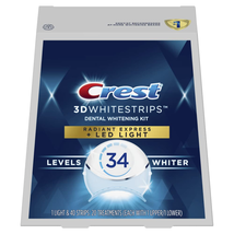 3D Whitestrips, Radiant Express with LED Accelerator Light, Teeth Whitening Stri - £66.52 GBP+