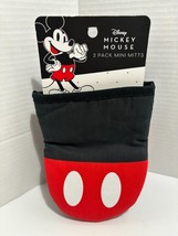 Disney Mickey Mouse Potholder Mitts &amp; Mickey Mouse Silicone Mitts New! - £7.54 GBP