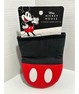 Disney Mickey Mouse Potholder Mitts &amp; Mickey Mouse Silicone Mitts New! - £7.45 GBP