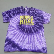 Abita Brewing PURPLE HAZE Tie Dye T-Shirt Size Large Beer Raspberry Lager - £18.17 GBP