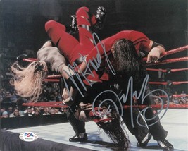 Matt &amp; Jeff Hardy signed 8x10 photo PSA/DNA COA WWE Autographed Hardy Boyz - £78.09 GBP