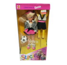 Vintage 1992 Mattel Barbie Little Sister Stacie Party N Play Doll In Box Sealed - £29.01 GBP