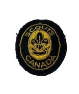 Scouts Canada Colony Beavers Beret Cap Badge Oval Black Design BCB1B - £18.80 GBP