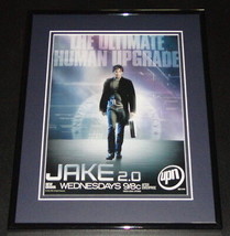 Jake 2.0 11x14 Framed ORIGINAL Vintage Advertisement UPN Christopher Gorham - £25.87 GBP